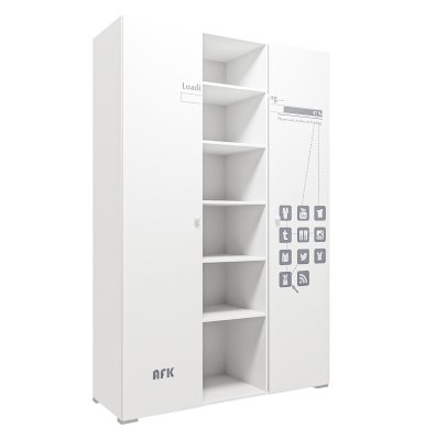 Комбинированный шкаф Флэш ПМ-332.25 исп. 4
